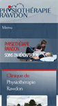 Mobile Screenshot of physiotherapie-rawdon.com